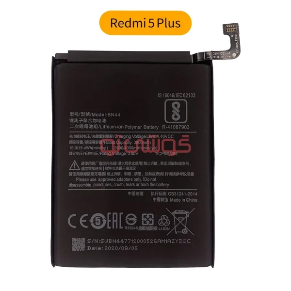 باتری شیائومی (BN44) Redmi 5 Plus